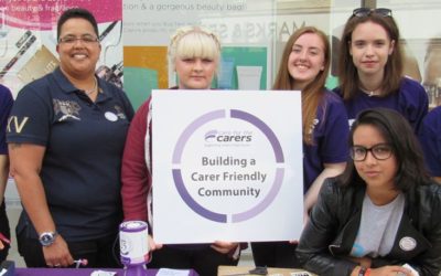 National Citizens Service volunteers raise funds for young adult carers