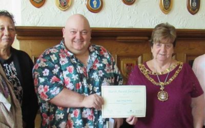 Carer wins award for ‘outstanding contribution to volunteering’