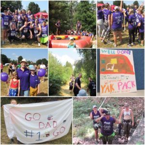 photo collage of YAC's taking on Gauntlet Challenge