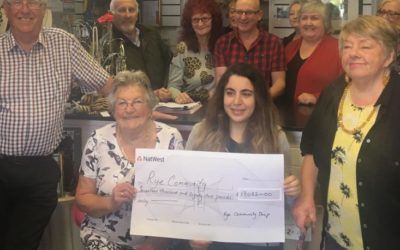 Rye Community Shop supports carers with donation