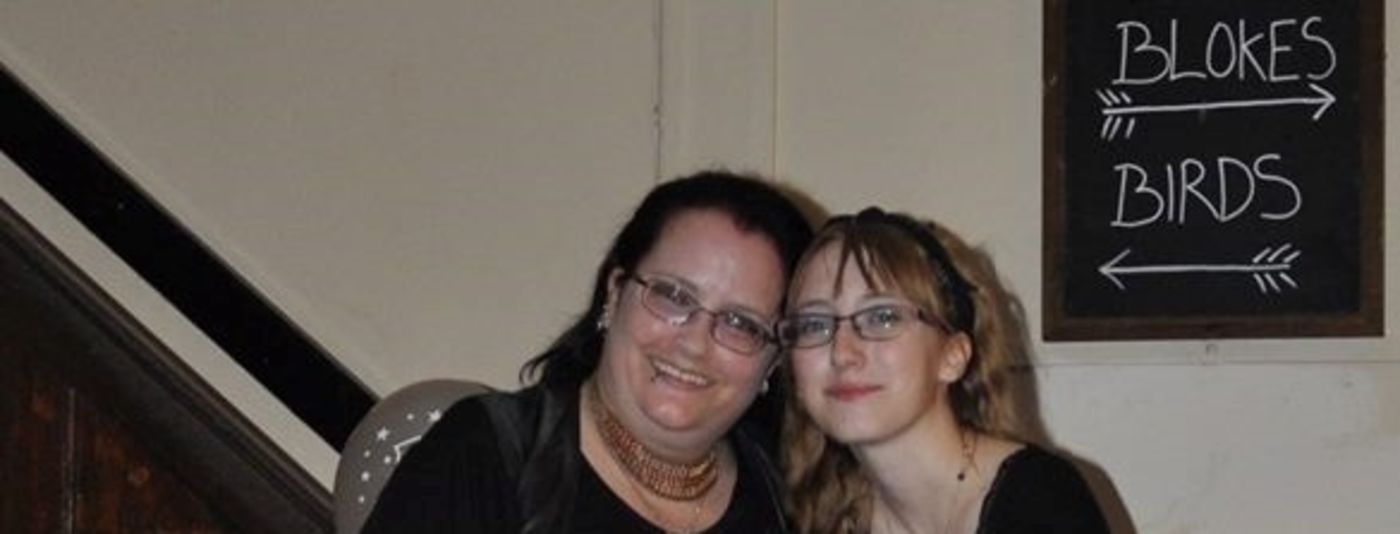Natasha-and-mother photo of Natasha and Mother