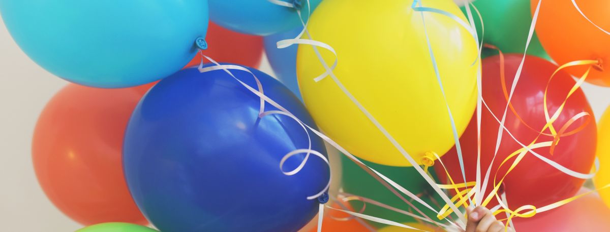 photo of party balloons