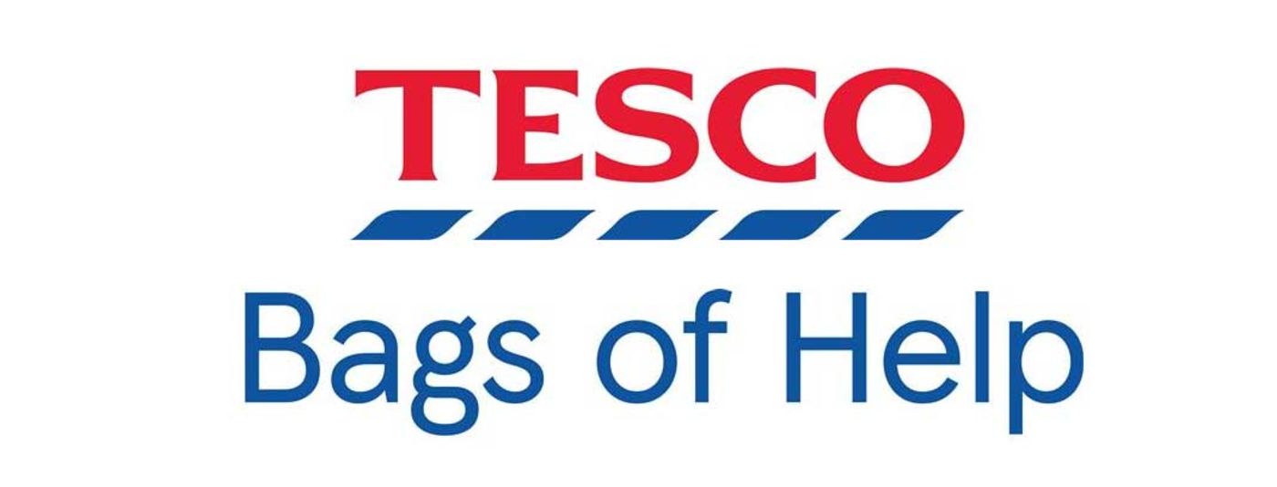 tesco 'bags of help' banner image