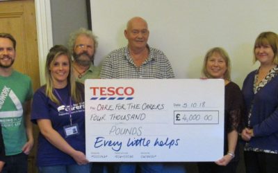 Care for the Carers bags £6,000 from Tesco’s community grant scheme