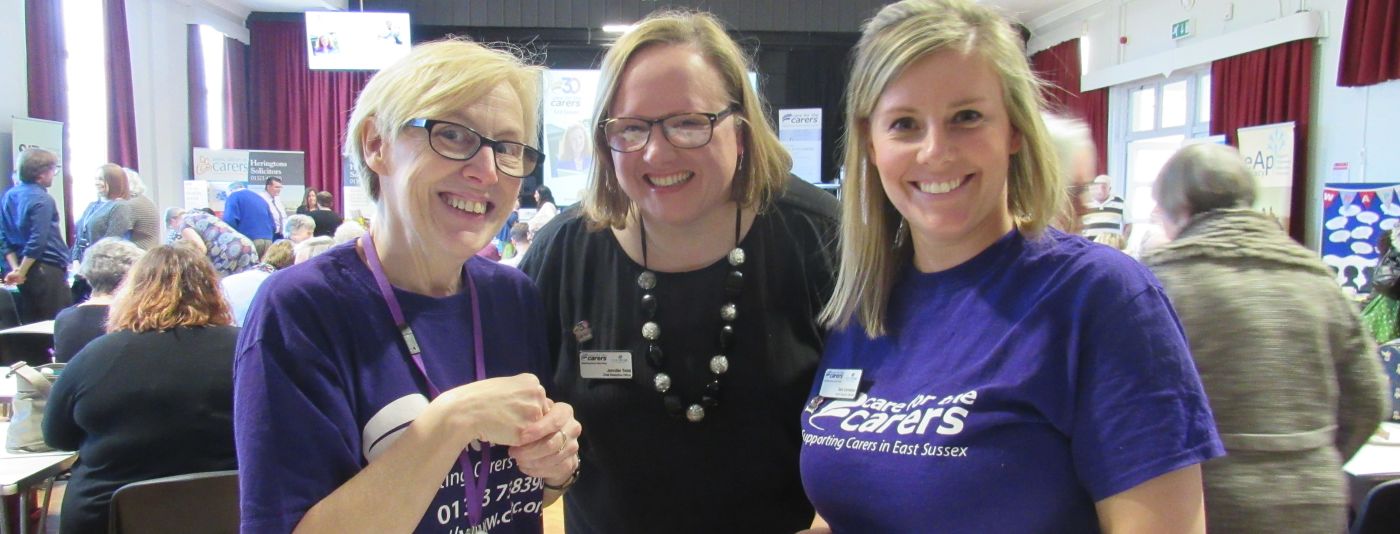photo of 3 carers of people with dementia