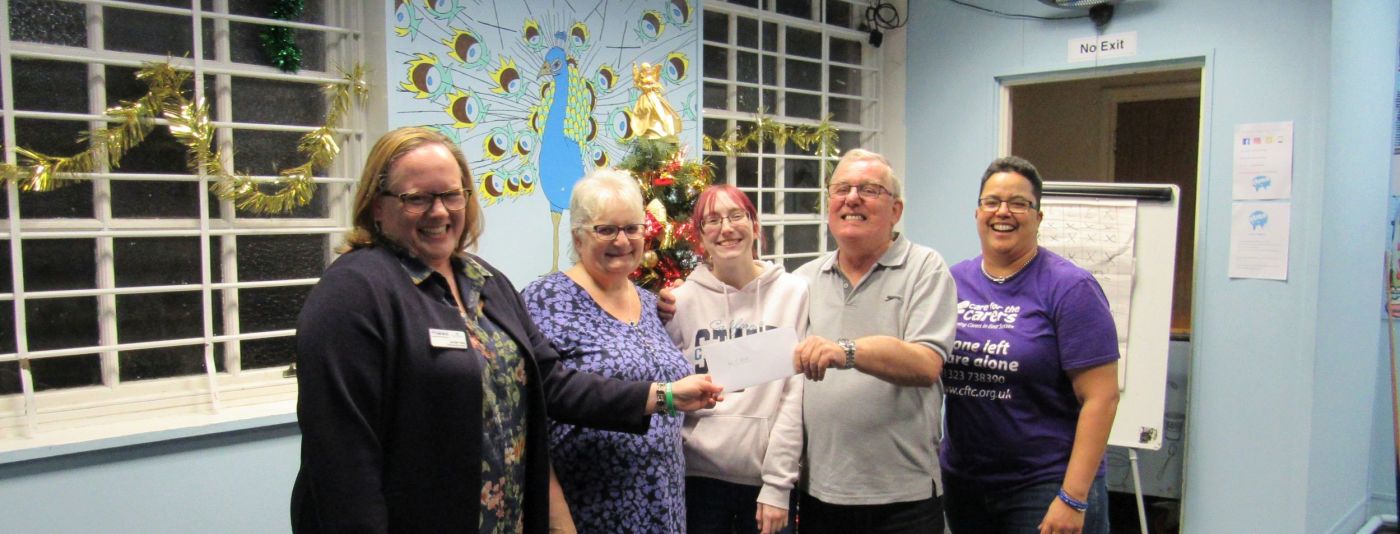 Hastings Grandparents Win Care for the Carers £1000 Grand Raffle Star Prize