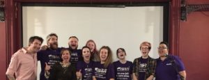 photo of young adult carers performing inspirational song in order to mark Young Carer's Awareness Day