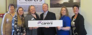 photo of solicitor from Heringtons with Care for the Carers staff