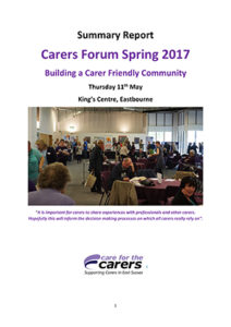Download Carers Forum Report Spring 2019