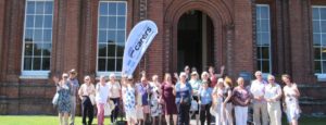group photo of Care for the Carers Staff