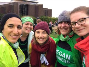 Vegan runners Fundraisers Care for the Carers