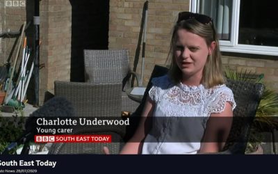Young Adult Carers share their thoughts on BBC News South East
