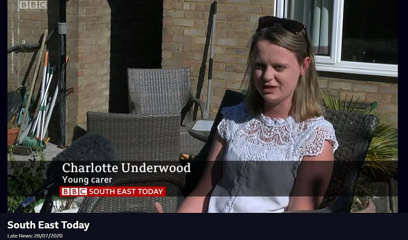 Young adult carers in the News East Sussex