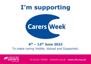 I'm Supporting Carers Week 2022 Poster