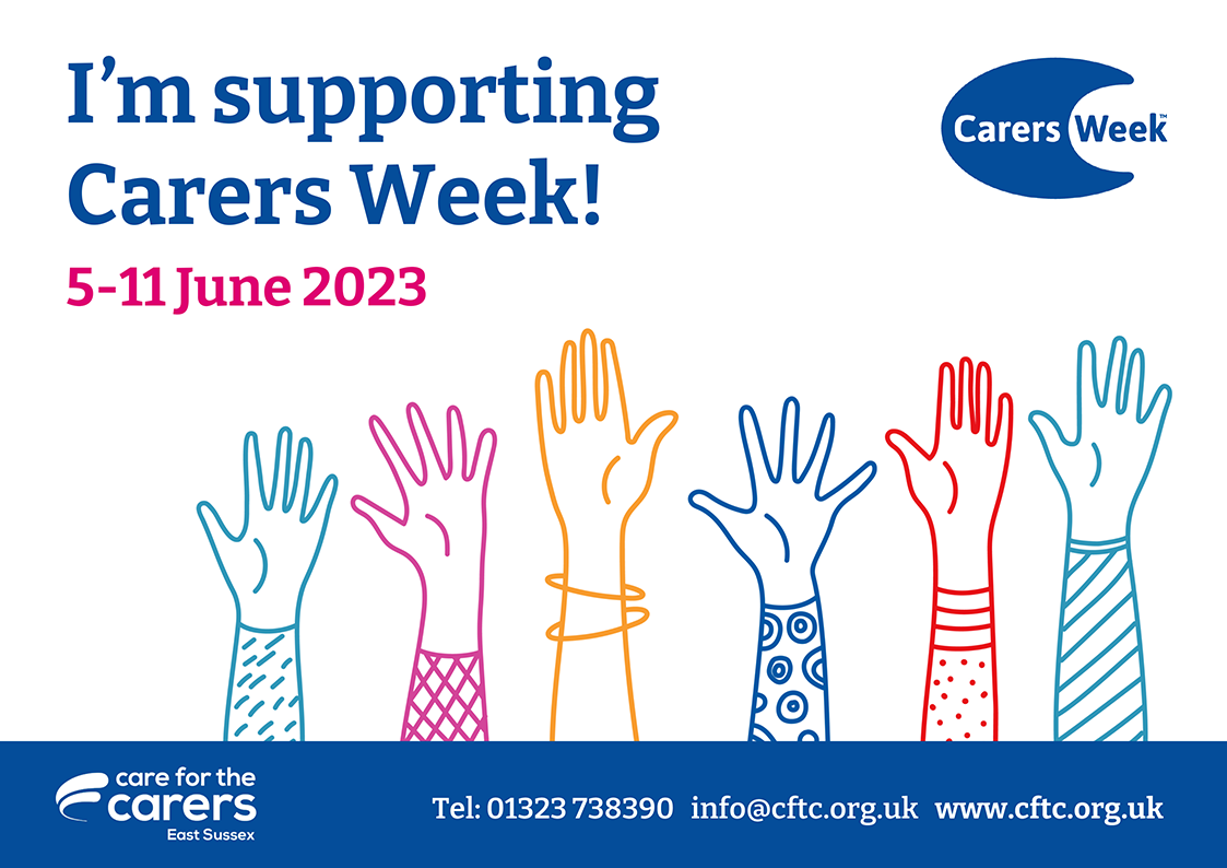 I'm Supporting Carers Week 2022 Poster