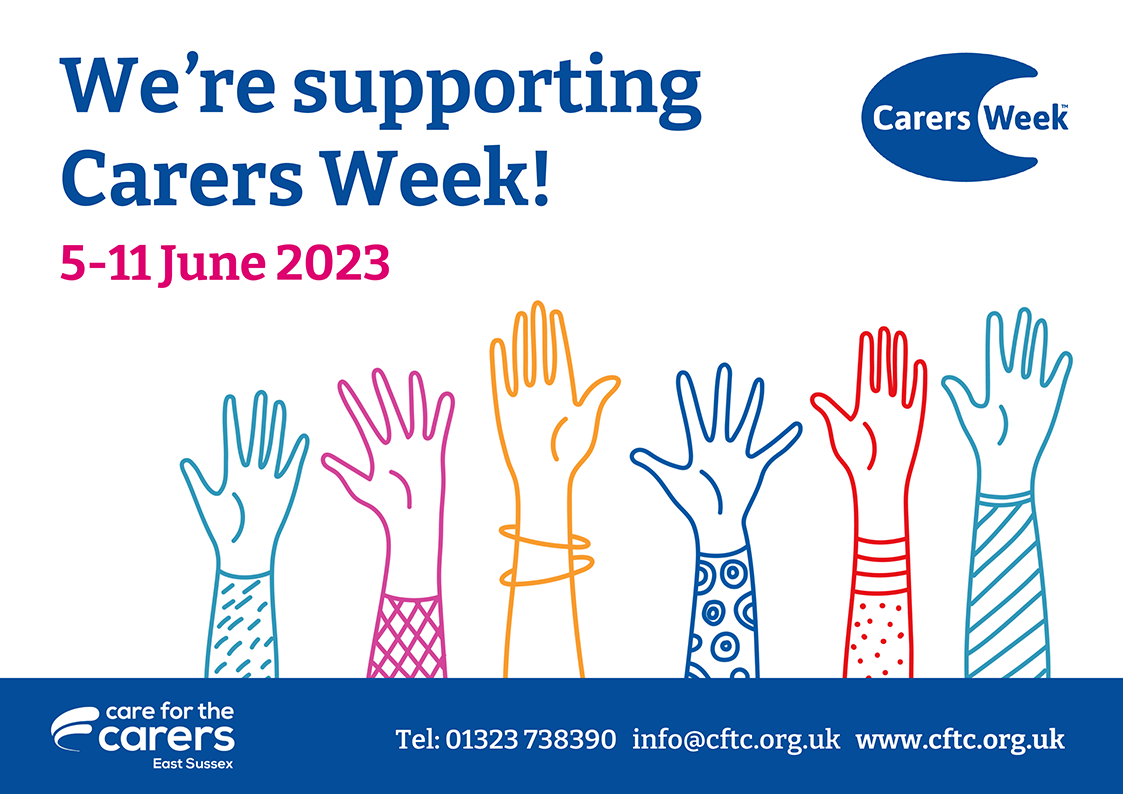 We're Supporting Carers Week 2022 Poster