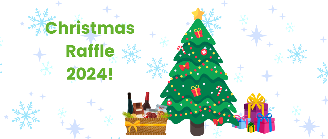 Take part in our Christmas raffle