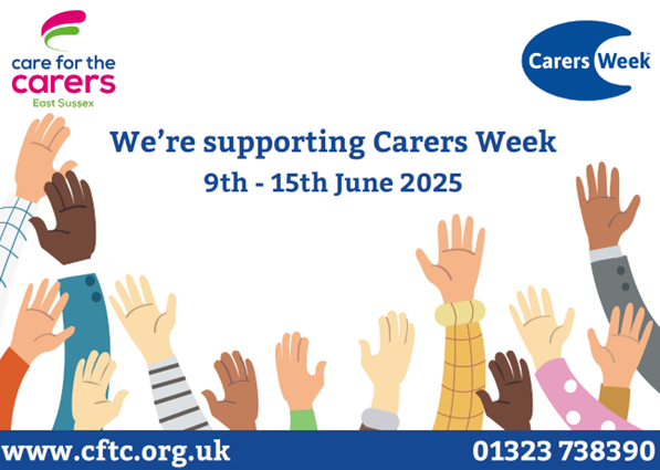 We're Supporting Carers Week 2022 Poster