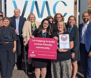 Victoria Medical Centre and Care for the Carers staff with Josh Babarinde MP