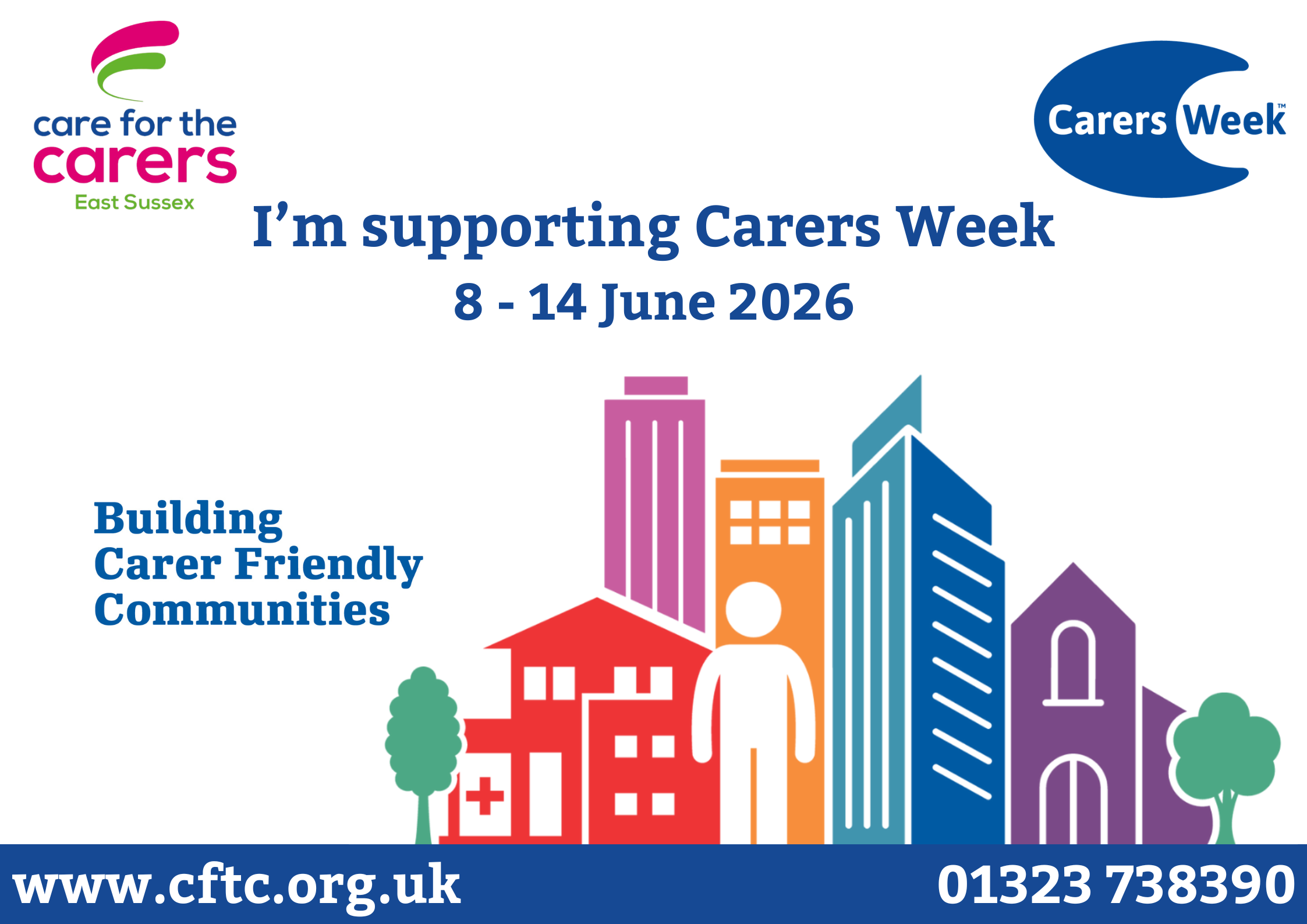 I'm Supporting Carers Week 2022 Poster